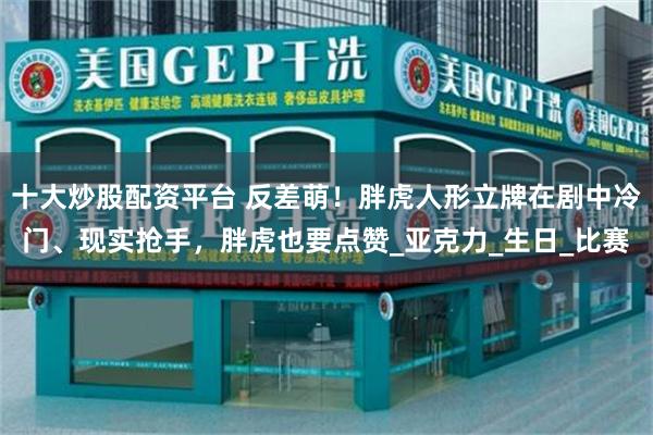 十大炒股配资平台 反差萌！胖虎人形立牌在剧中冷门、现实抢手，胖虎也要点赞_亚克力_生日_比赛